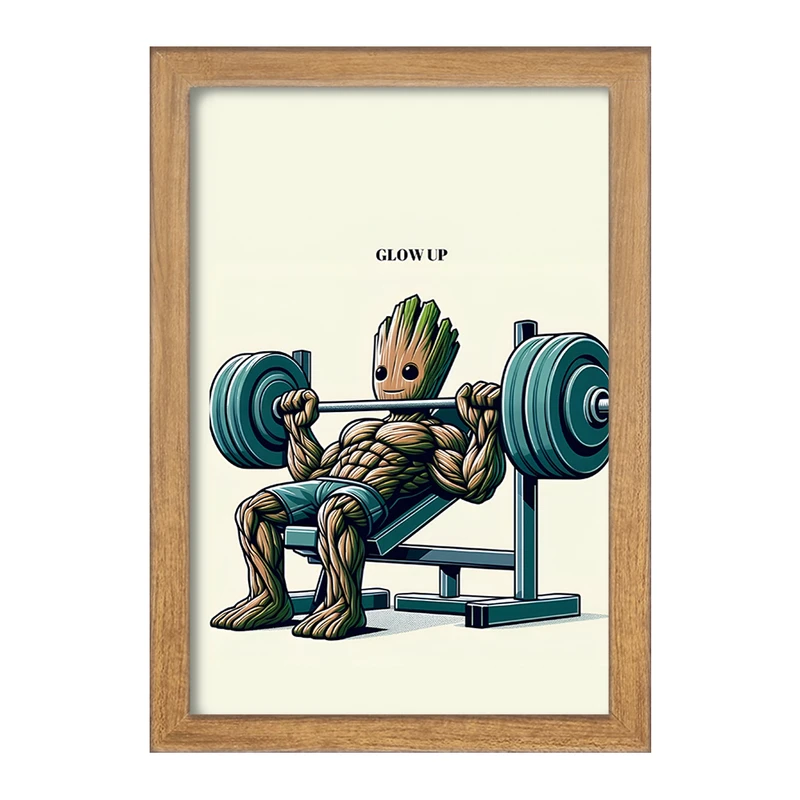 تابلو خندالو مدل گروت (Groot) کد F4037