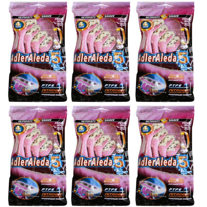 خود تراش ادلر الدا مدل MEF67 شش بسته 4 عددی