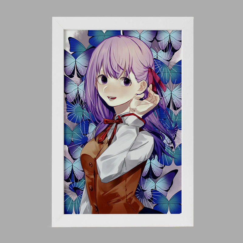 تابلو خندالو مدل ساکورا انیمه فیت استی نایت Fate Stay Night کد 22752