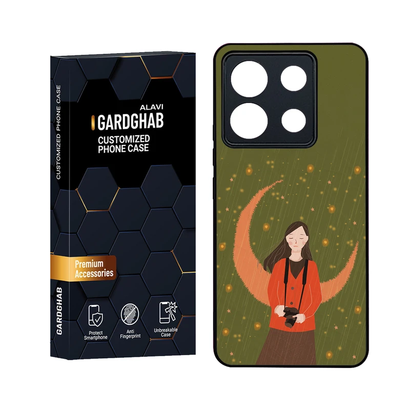 کاور گارد قاب علوی مدل Glass مناسب برای گوشی موبایل شیائومی Redmi Note 13 Pro 5G