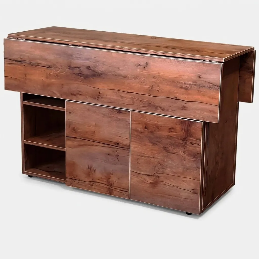 میز ناهارخوری تاشو مدل Owens 4N2B 120