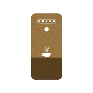 MAHOOT Minimal Cup of Coffee Icon Cover Sticker for LG K41s