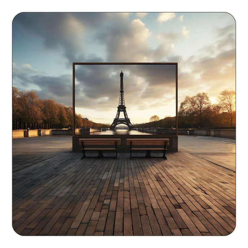 مگنت کاکتی طرح پاریس Paris مدل mp56675