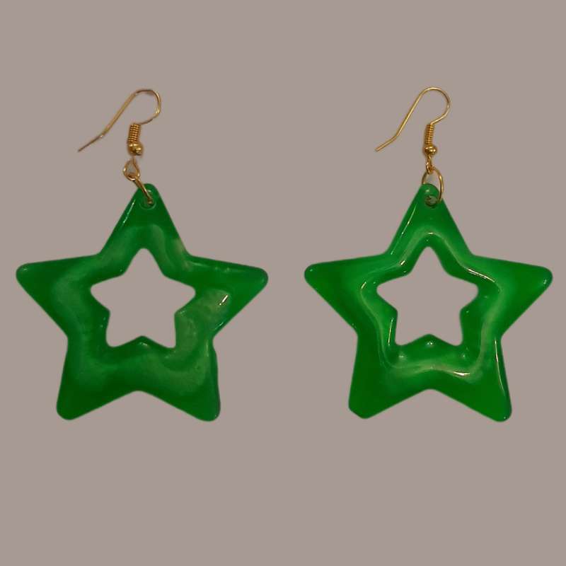 گوشواره زنانه مدل ستاره گوشواره زنانه مدل ستاره