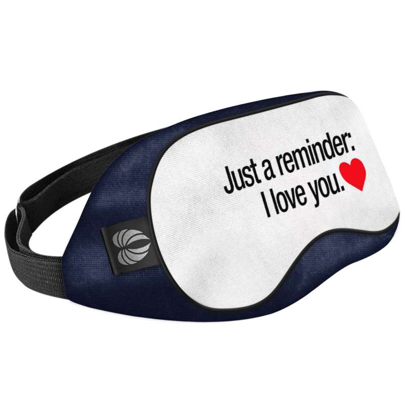 چشم بند خواب مدل I Love You2