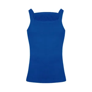 زیرپوش مردانه پیمان نو مدل یقه خشتی رنگ آبی