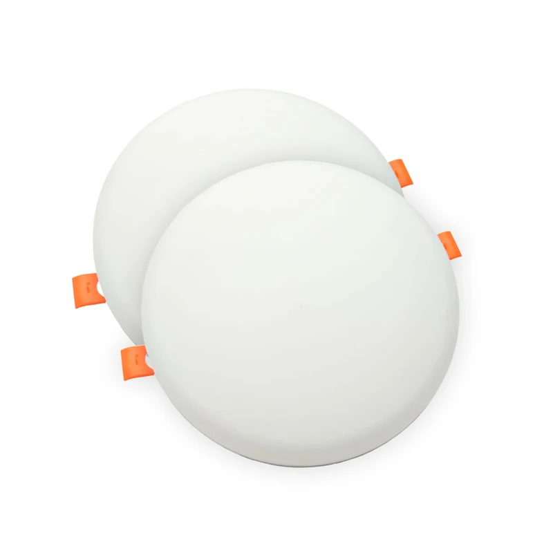 پنل سقفی ال ای دی 24 وات مدل فول لایت QL طرح فنر متغیر توکار گرد بسته 2 عددی