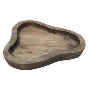 ظرف چوبی مدل روستیک کد D24