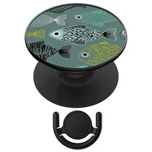 پایه نگه دارنده گوشی موبایل پاپ سوکت آکام مدل APSC02000 به همراه پاپ کلیپ