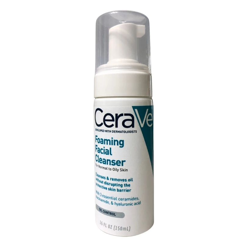 فوم شستشو صورت سراوی مدل ESSENTIAL CIRAMIDES حجم 150 میلی لیتر