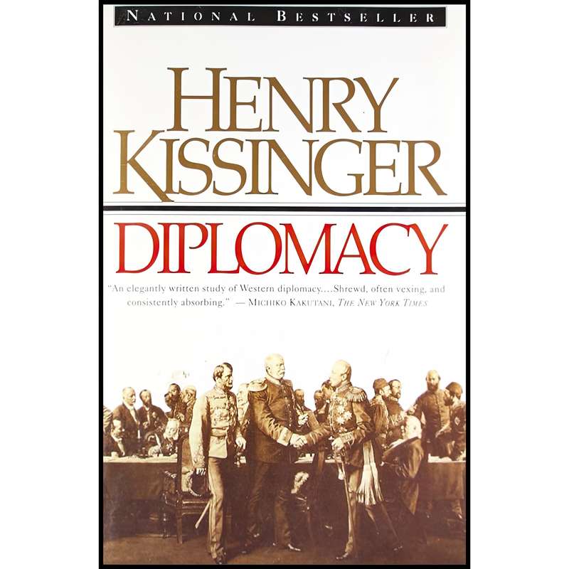 کتاب Diplomacy اثر Henry Kissinger انتشارات Simon & Schuster کتاب Diplomacy اثر Henry Kissinger انتشارات Simon & Schuster