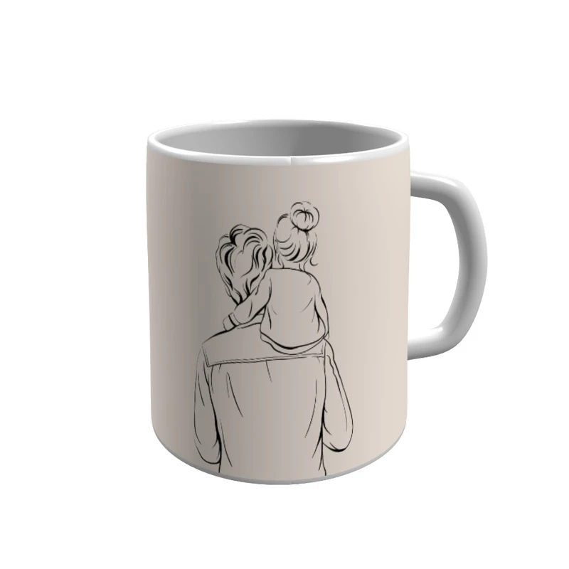 ماگ پاد آفرین مدل روز پدر کد z369