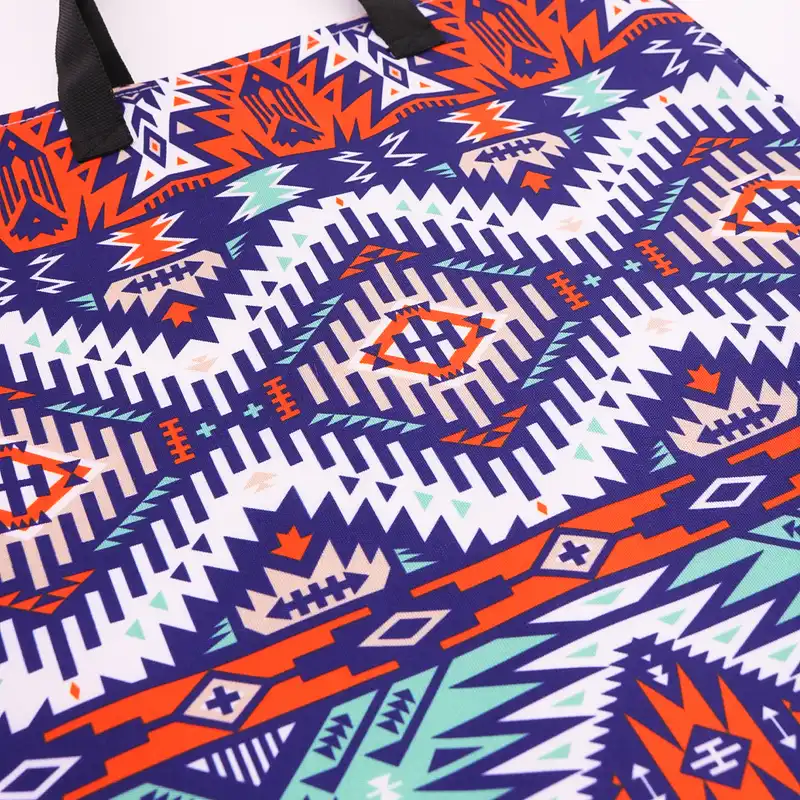 ساک خرید مدل ژئومتریک کد ۱۲۱