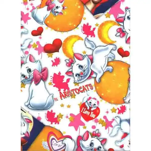 کاغذ کادو مدل کارتونی بسته 4 عددی