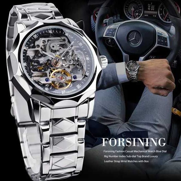 ساعت مچی عقربه‌ای مردانه فورسنینگ مدل FSG8240M4G3 -  - 5