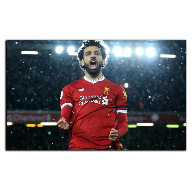تابلو شاسی بکلیت طرح فوتبال محمد صلاح لیورپول مدل SH-S6485