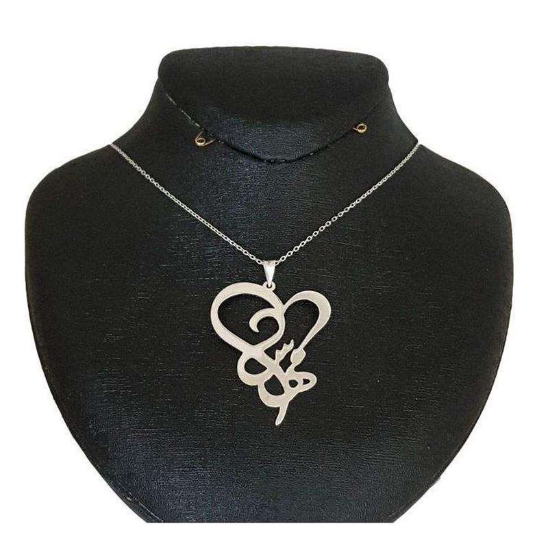 گردنبند نقره زنانه مدل مهسا کد msu798