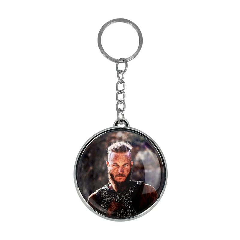 جاکلیدی خندالو طرح رگنار سریال وایکینگ ها Vikings مدل دوطرفه کد 2911829119