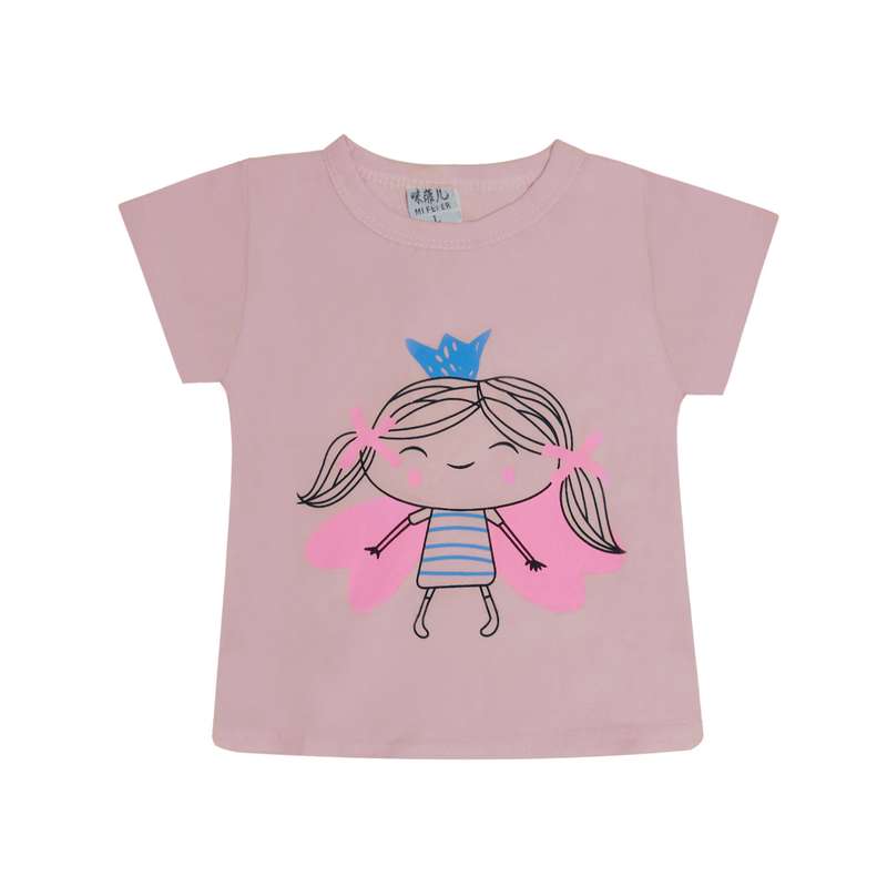 تی شرت آستین کوتاه نوزادی مدل Princess