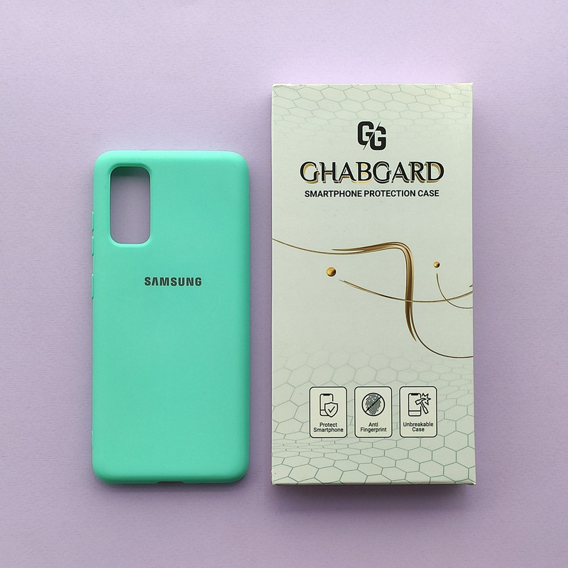 کاور قاب گارد مدل سیلیکونی ساده مناسب برای گوشی موبایل سامسونگ Galaxy S20