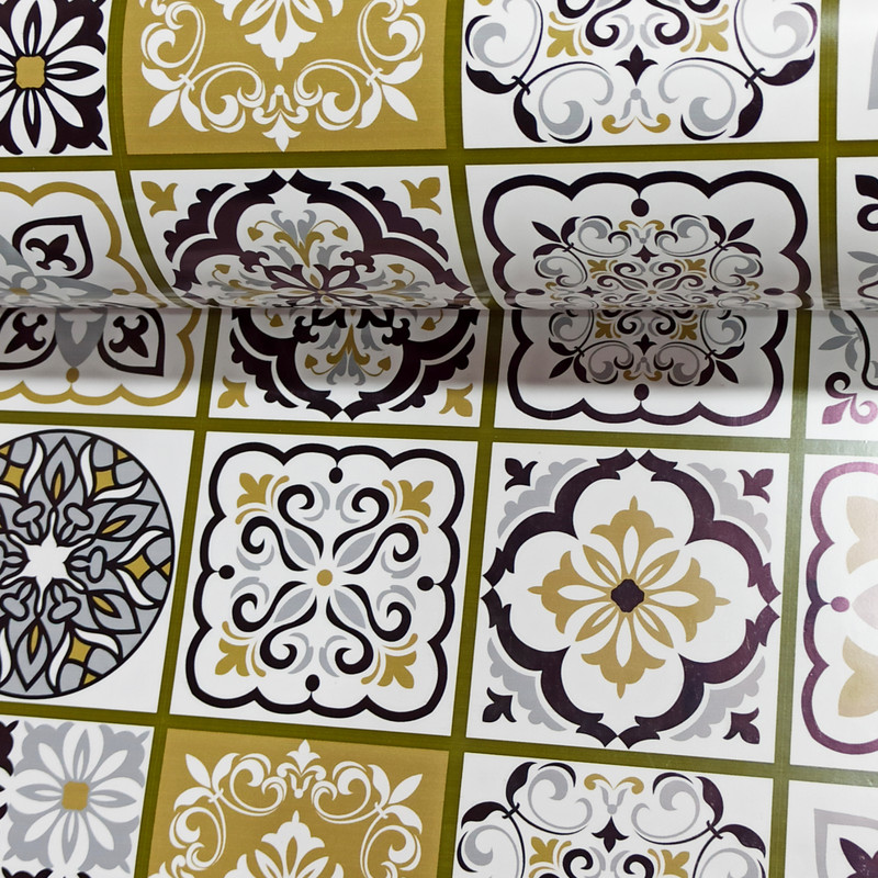 برچسب کابینت طرح کاشی مدل K_517 یوروفیکس