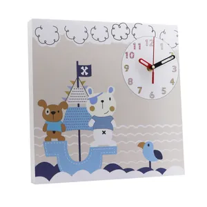 ساعت دیواری کودک کد KK01-SA
