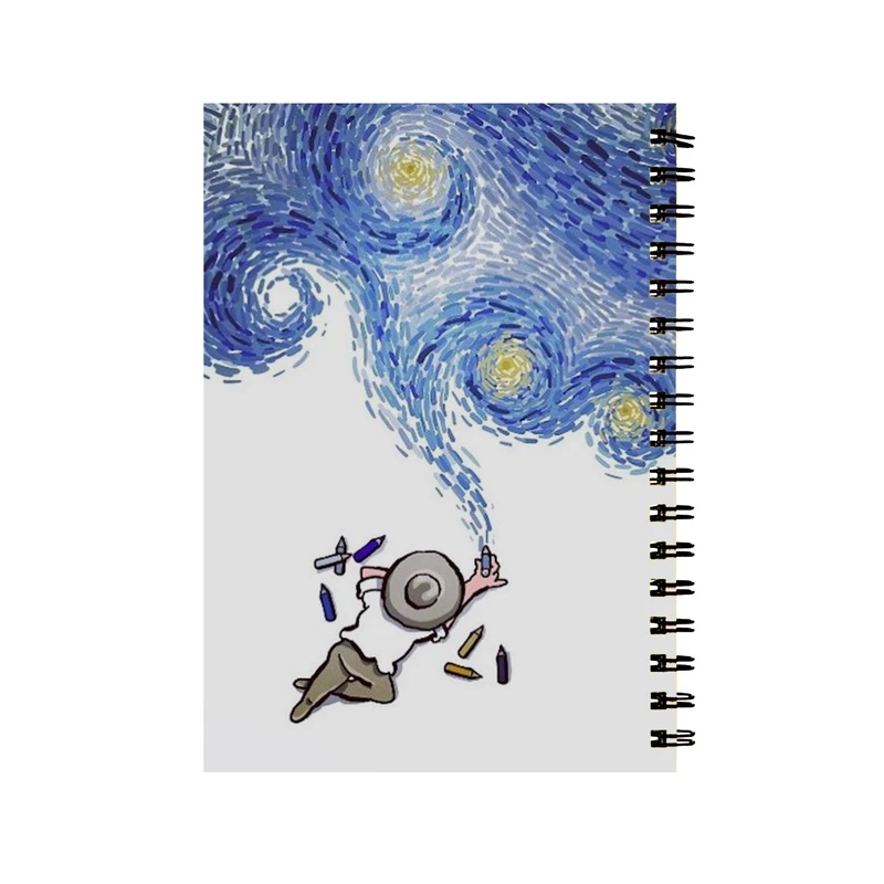 دفتر مشق 60 برگ طرح ونگوک کد 833