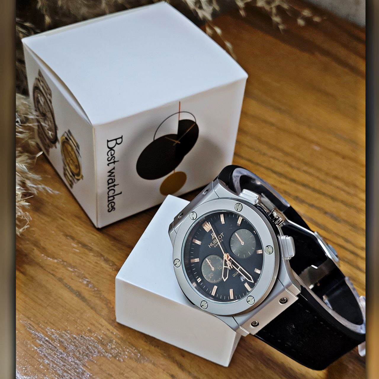 ساعت مچی عقربه‌ای مردانه  مدل تک موتور ساده tt