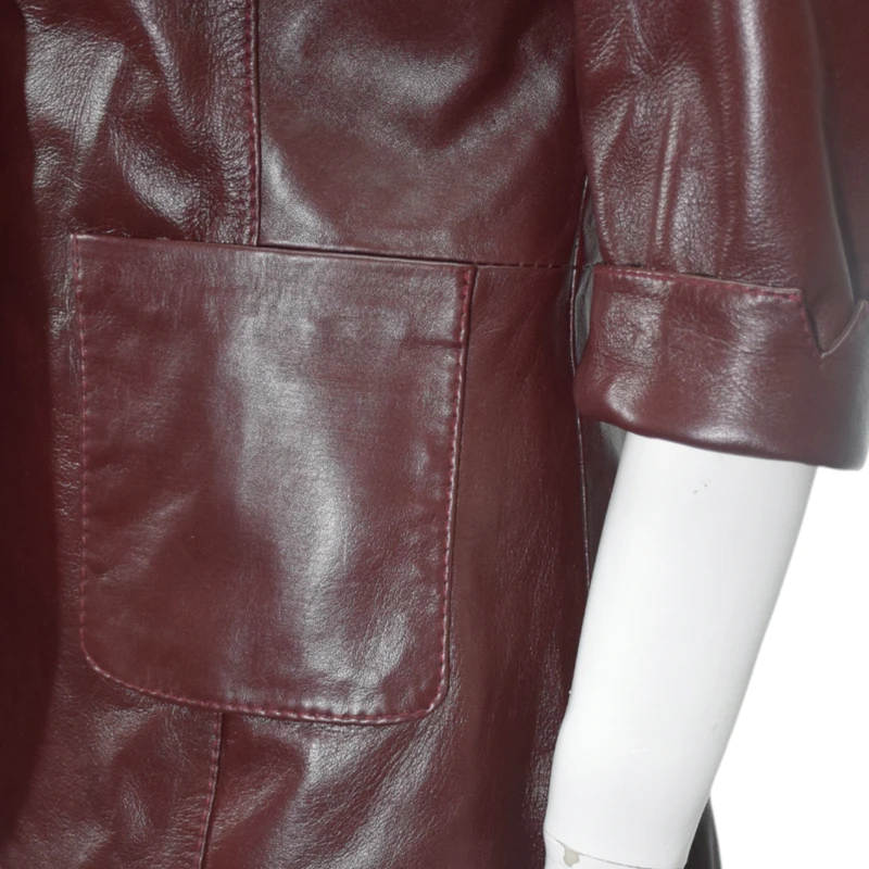 عکس شماره 5 : کت چرم زنانه چرمیران مدل fc1021