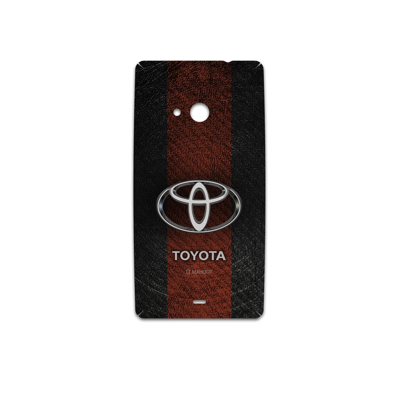 برچسب پوششی ماهوت مدل TOYOTA مناسب برای گوشی موبایل مایکروسافت Lumia 535