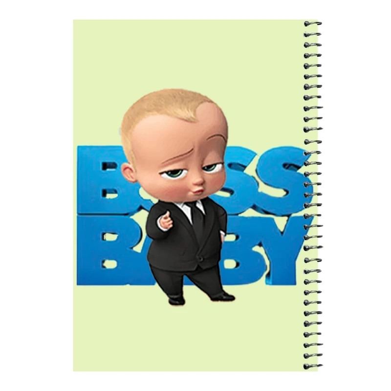 دفتر مشق 80 برگ اس جی مدل بچه رئیس کد ۱     