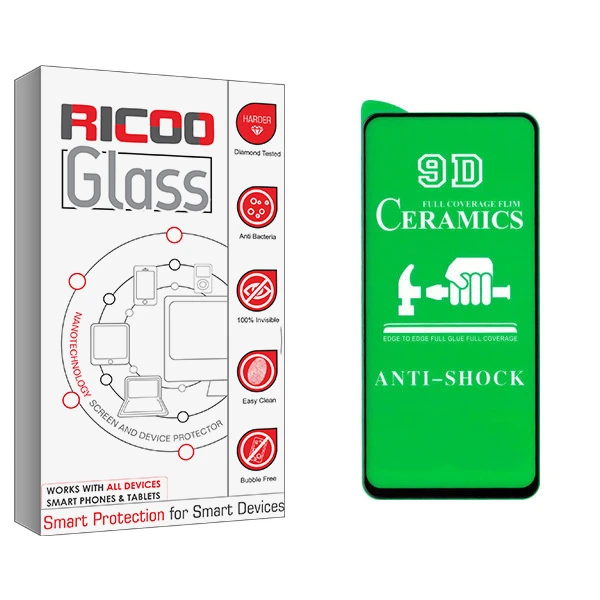 محافظ صفحه نمایش سرامیکی ریکوو مدل +HD مناسب برای گوشی موبایل سامسونگ Galaxy A11