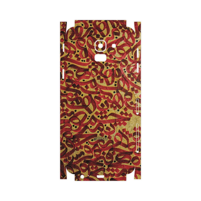 برچسب پوششی ماهوت مدل Nastaliq-6-FullSkin مناسب برای گوشی موبایل سامسونگ Galaxy J6