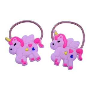 کش مو دخترانه مدل یونیکورن بسته دو عددی 