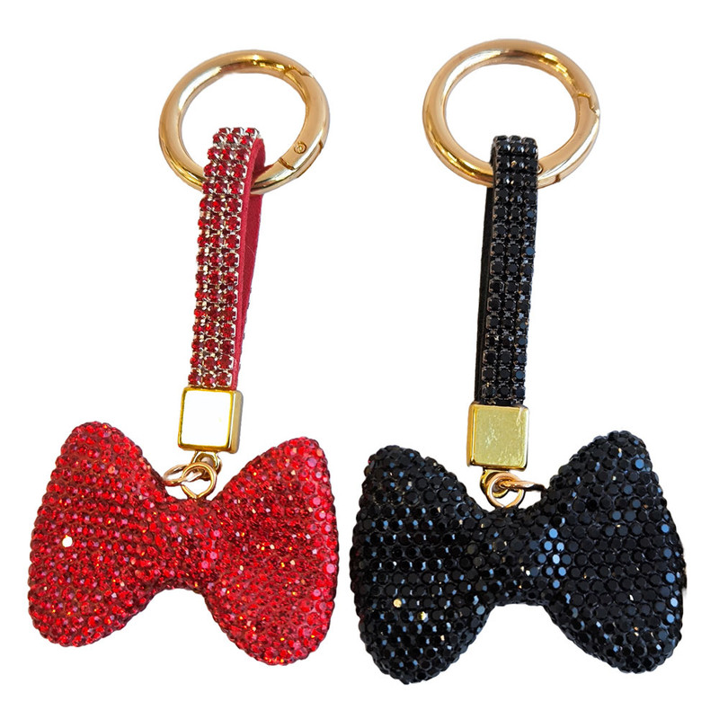 جاکلیدی زنانه مدل پاپیون نگینی جاکلیدی زنانه مدل پاپیون نگینی