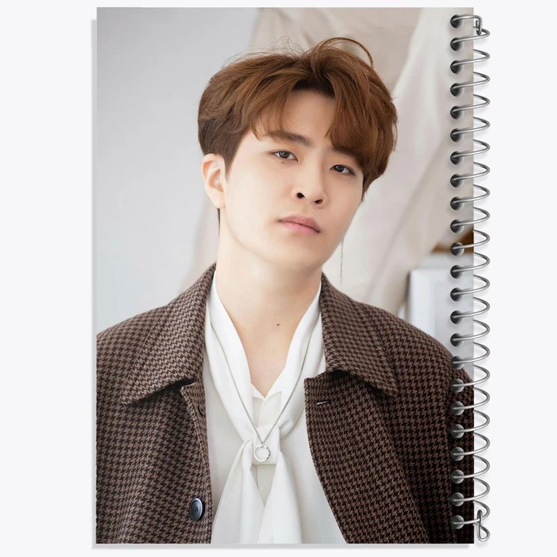 دفتر لیست خرید 50 برگ خندالو طرح یونگجه گروه گات سون GOT7 کد 20998