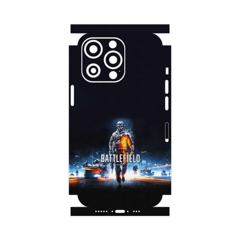 برچسب پوششی ماهوت مدل Battlefield Game Series-FullSkin مناسب برای گوشی موبایل اپل iphone 13 Pro