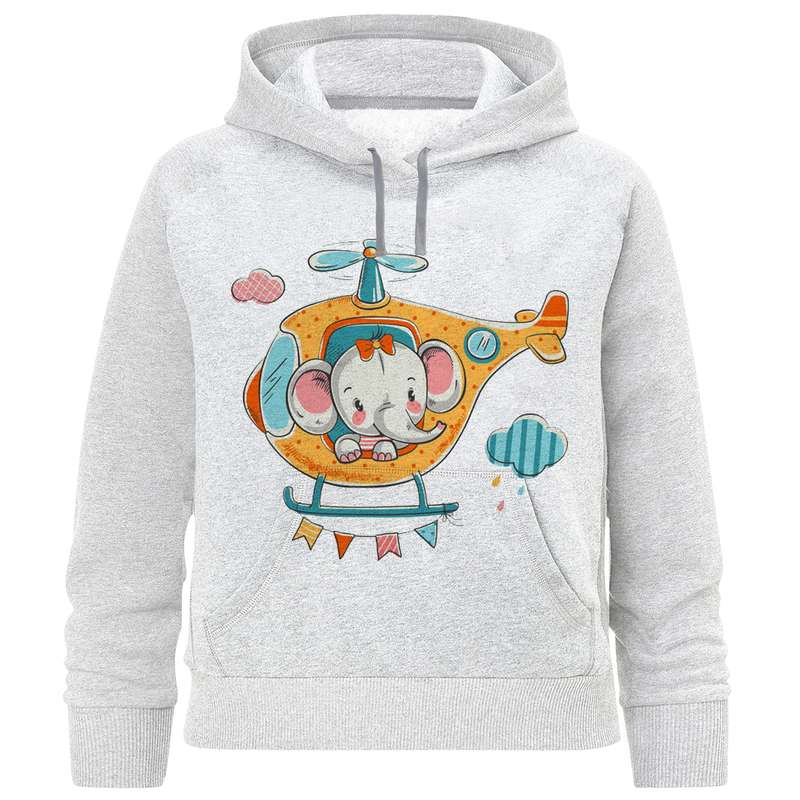 هودی پسرانه مدل هلی کوپتر وفیل F798