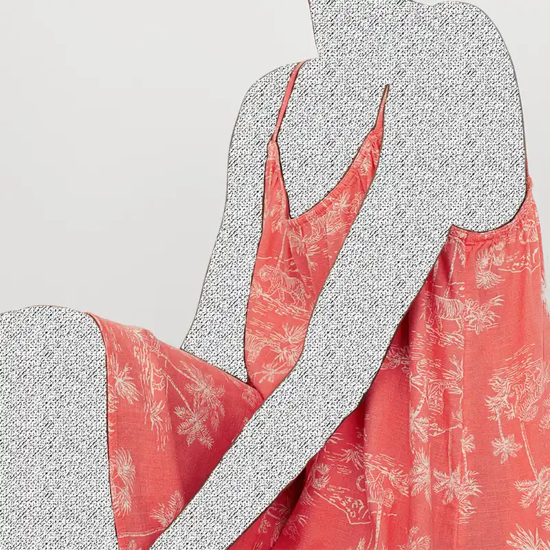 پیراهن زنانه اچ اند ام مدل 0930933