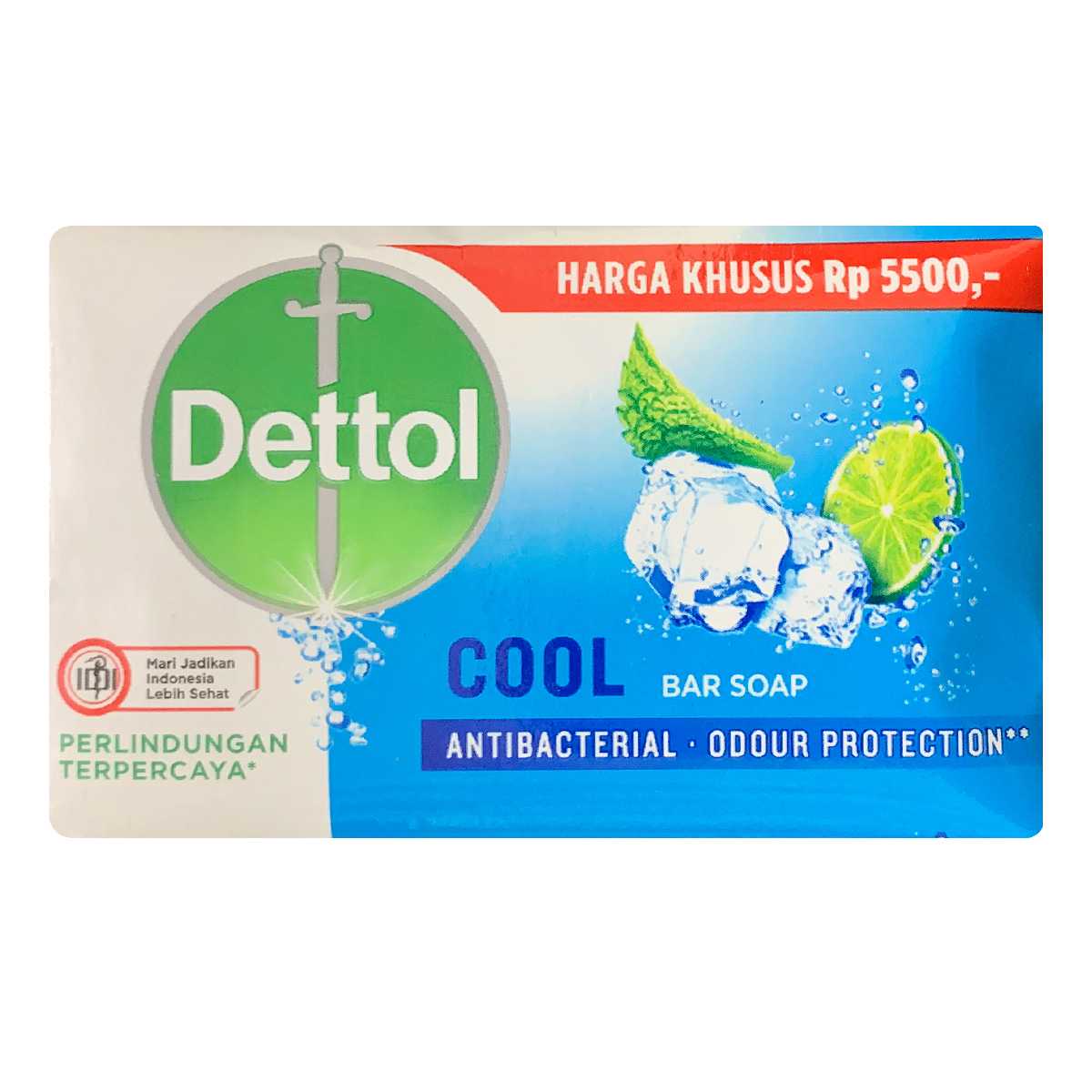 صابون ضد باکتری دتول مدل COOL وزن 100 گرم