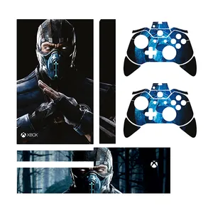 برچسب کنسول بازی ایکس باکس One S توییجین وموییجین مدل Subzero 01 مجموعه 5 عددی