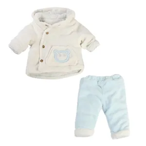 ست کاپشن و شلوار نوزادی ب ب سی مدل cab3164