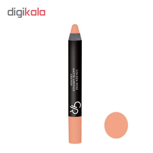 رژ لب مدادی گلدن رز مدل Crayon شماره 25