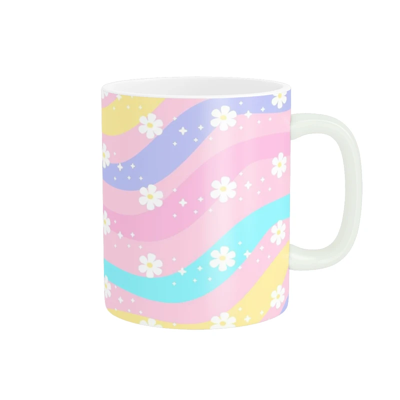 ماگ پاد آفرین طرح گل کد 1292