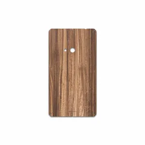 MAHOOT Light Walnut Wood Cover Sticker for Nokia Lumia 625