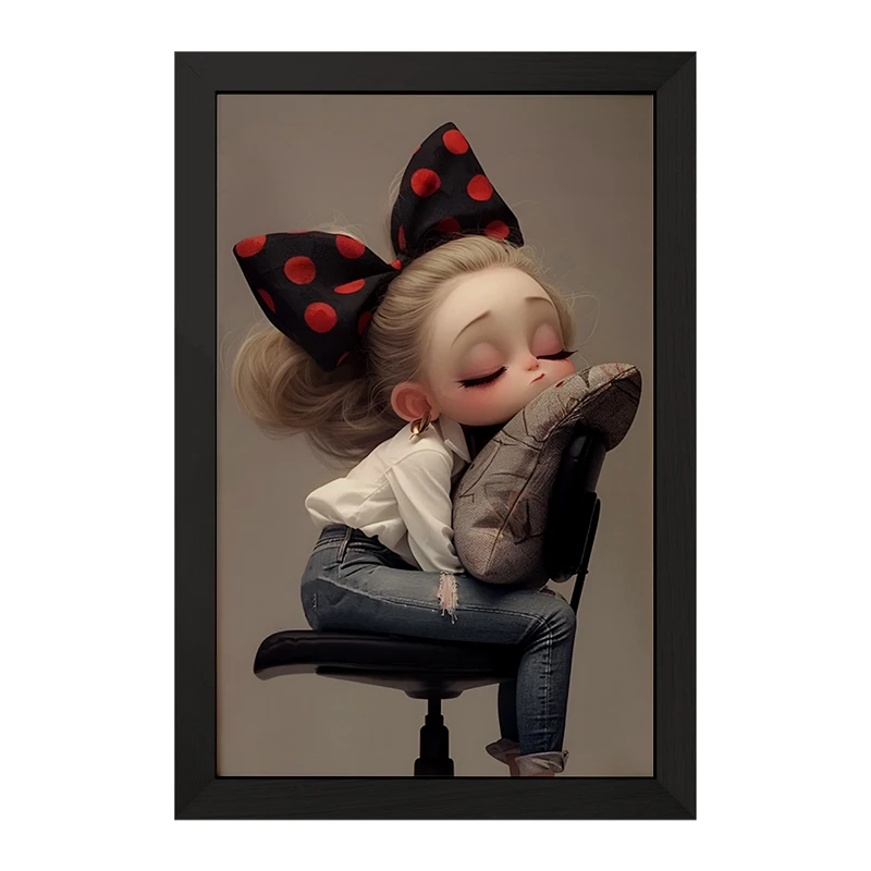 تابلو خندالو مدل دخترانه کد F5788