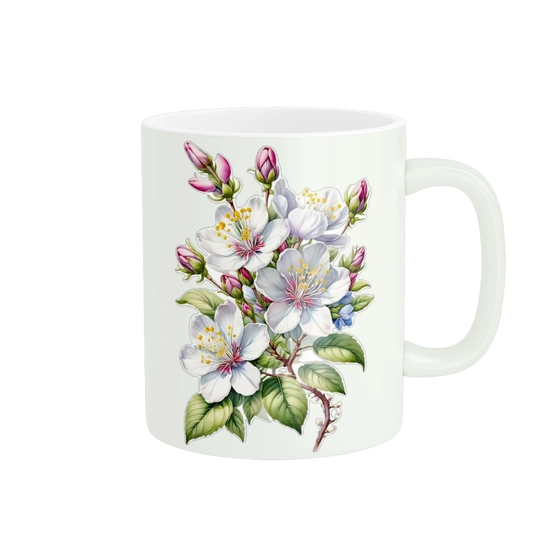 ماگ پاد آفرین طرح گل کد 547