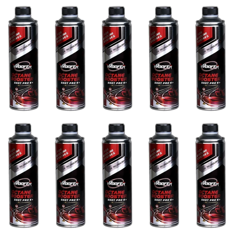اکتان بوستر ووفر مدل Shot Pro 6 حجم 500 میلی لیتر بسته 10 عددی