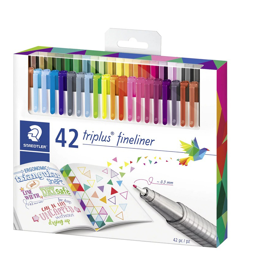 روان‌نویس 42 رنگ استدلر مدل triplus کد 334C42