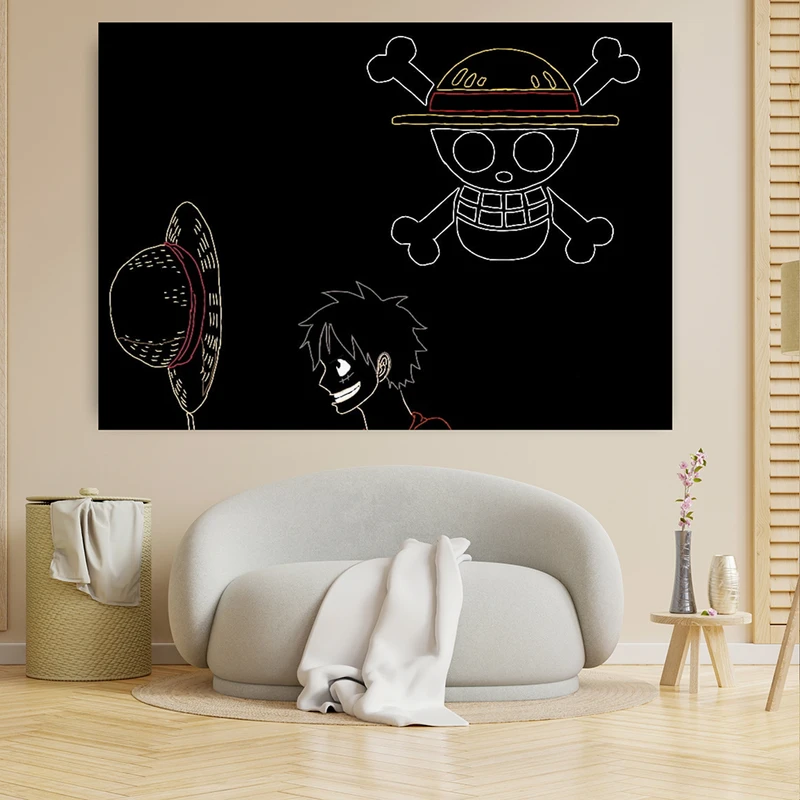 پوستر دیواری طرح انیمه ONE PIECE کد FP969